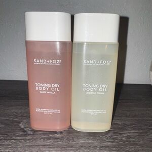 Sand + Fog Toning Dry Body Oil Set